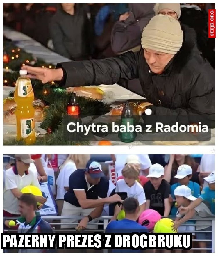 pazerny prezes z drogbruku