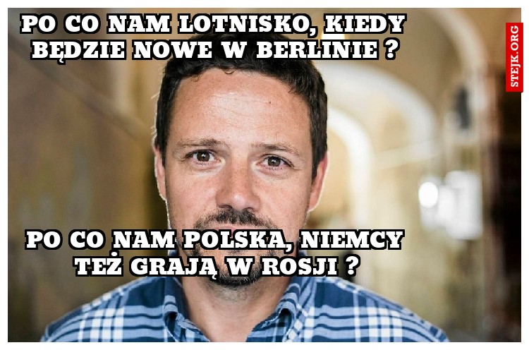 Po co nam lotnisko, kiedy będzie nowe w Berlinie ?