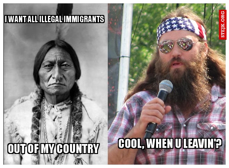 i want all illegal immigrants 