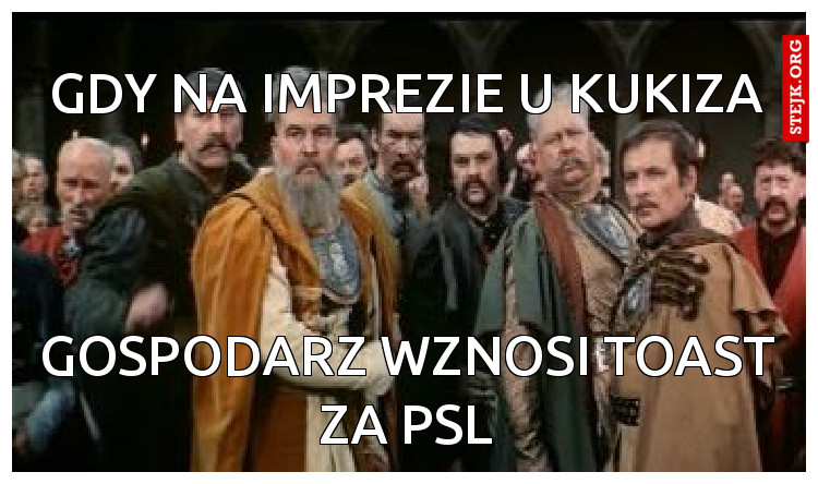 Gdy na imprezie u Kukiza