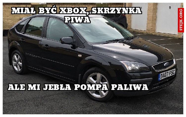 Miał być xbox, skrzynka piwa