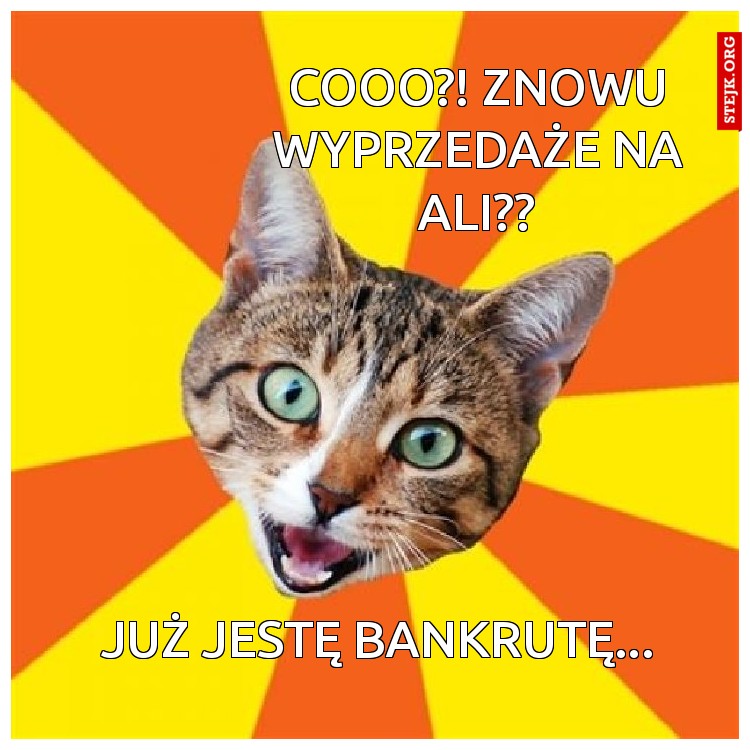 cooo?! ZNowu wyprzedaże na ali??