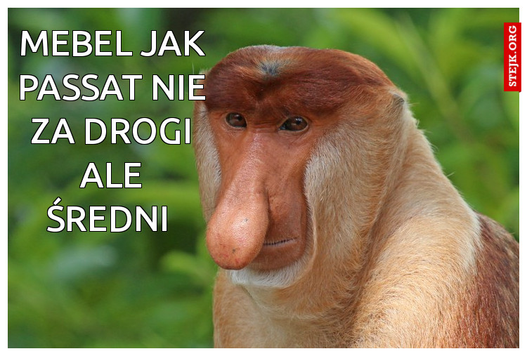 Mebel jak passat nie za drogi ale średni 