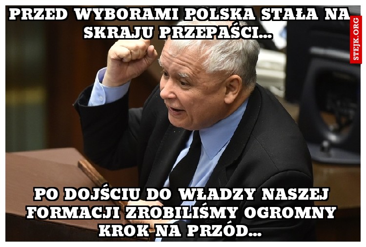 Przed wyborami polska stała na skraju przepaści... 