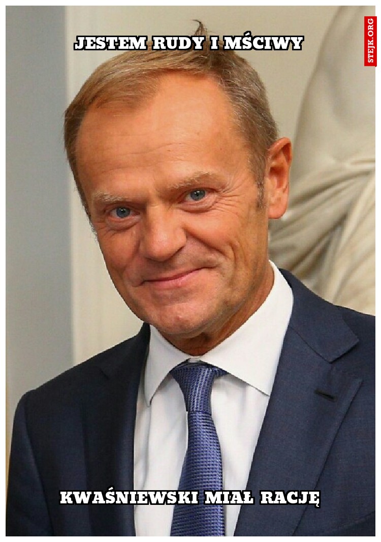 jestem rudy i mściwy