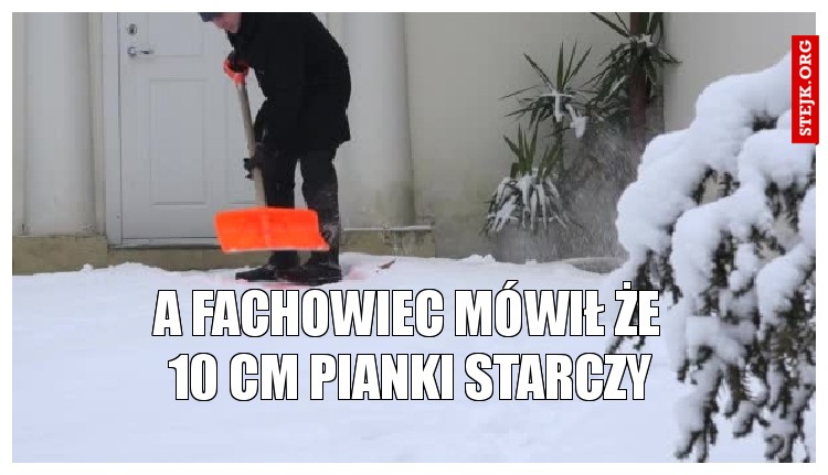 A FACHOWIEC MÓWIŁ ŻE