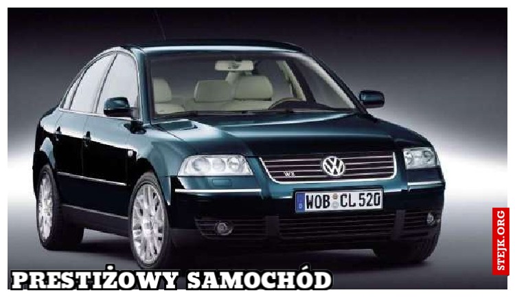 prestiżowy samochód