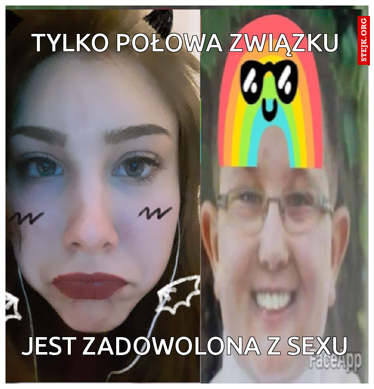 tylko połowa związku