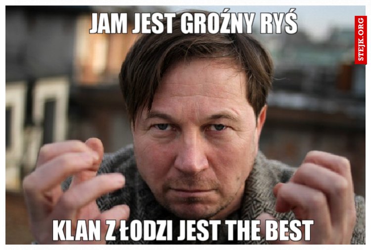 Jam jest groźny ryś