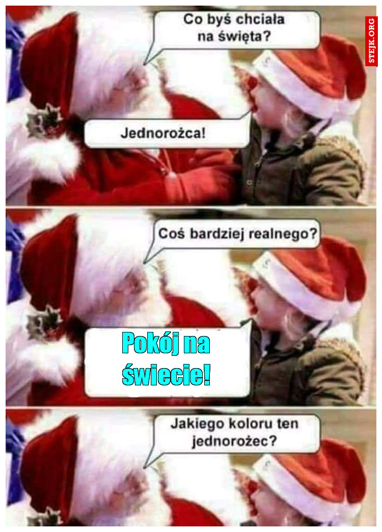 Pokój na świecie!