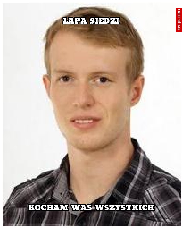 ŁAPA SIEDZI