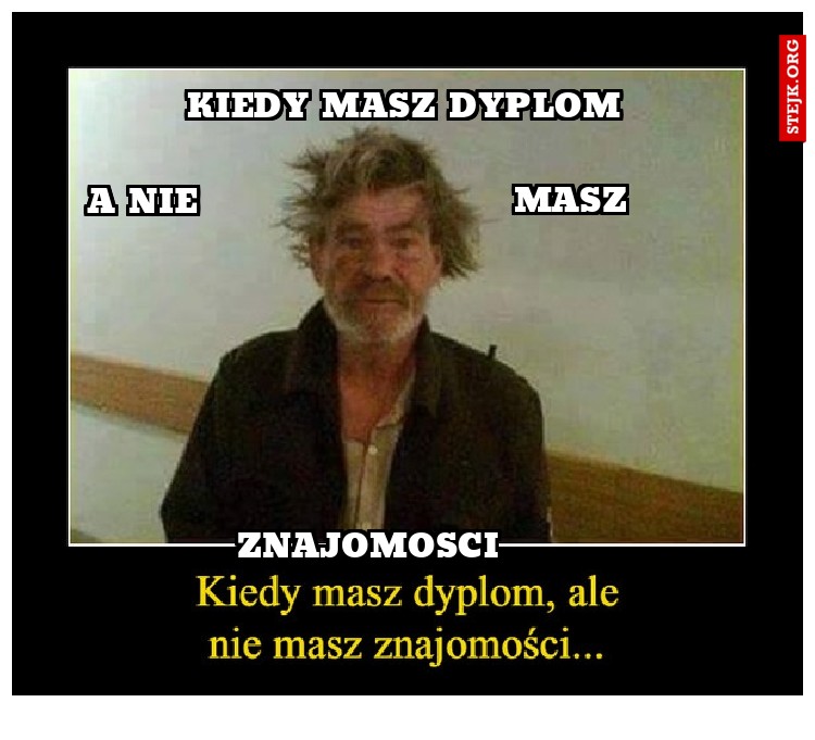 kiedy masz dyplom 