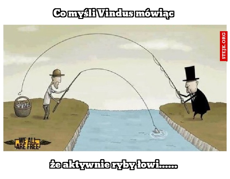Co myśli Vindus mówiąc 