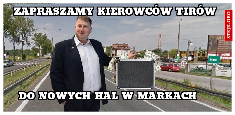 ZAPRASZAMY KIEROWCÓW TIRÓW