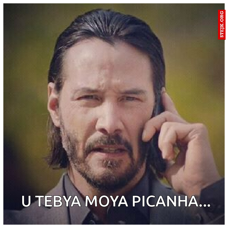 U tebya moya picanha...