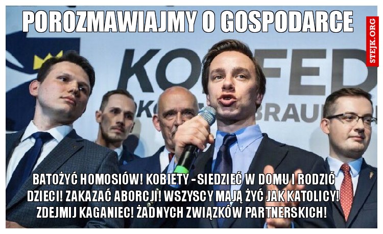 Porozmawiajmy o gospodarce