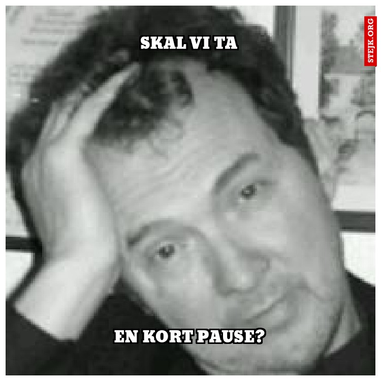 skal vi ta