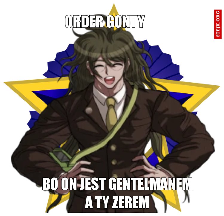 ORDER GONTY