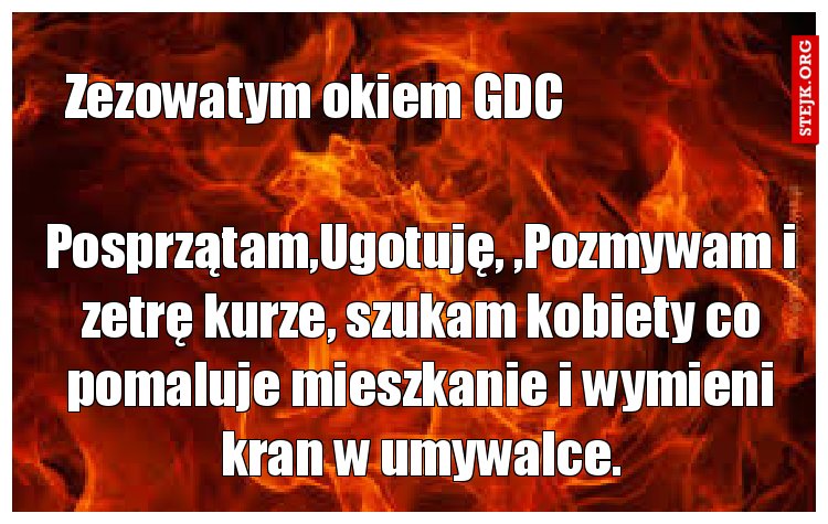 Posprzątam,Ugotuję, ,Pozmywam i zetrę kurze, szukam kobiety co pomaluje mieszkanie i wymieni kran w umywalce.