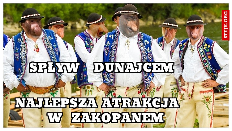 spływ   dunajcem
