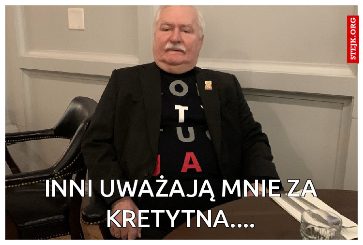 inni uważają mnie za kretytna....
