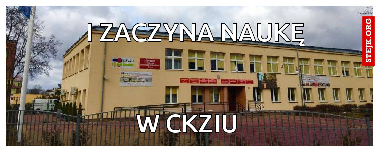 I Zaczyna naukę