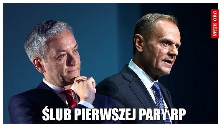 Ślub pierwszej pary RP
