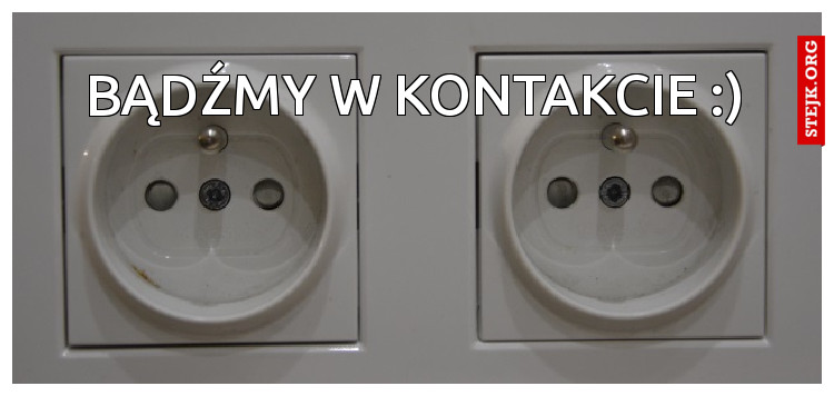 Bądźmy w kontakcie :)