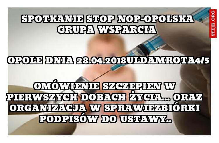 spotkanie stop nop-opolska grupa wsparcia 