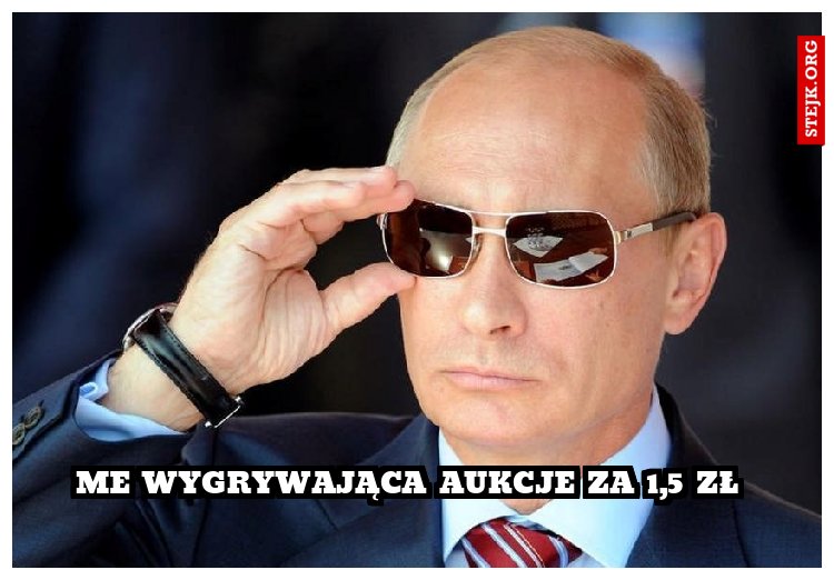 Me wygrywająca aukcje za 1,5 zł 