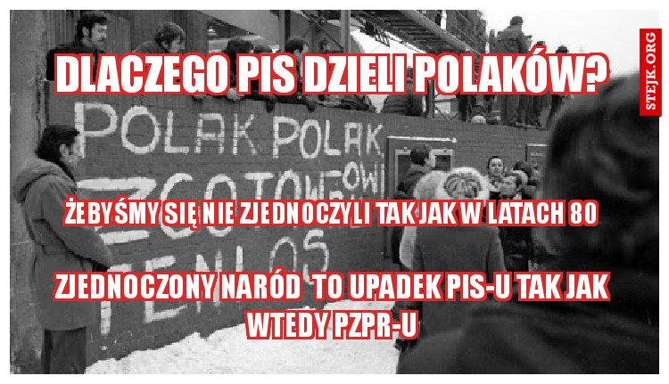 Dlaczego PIS dzieli Polaków?