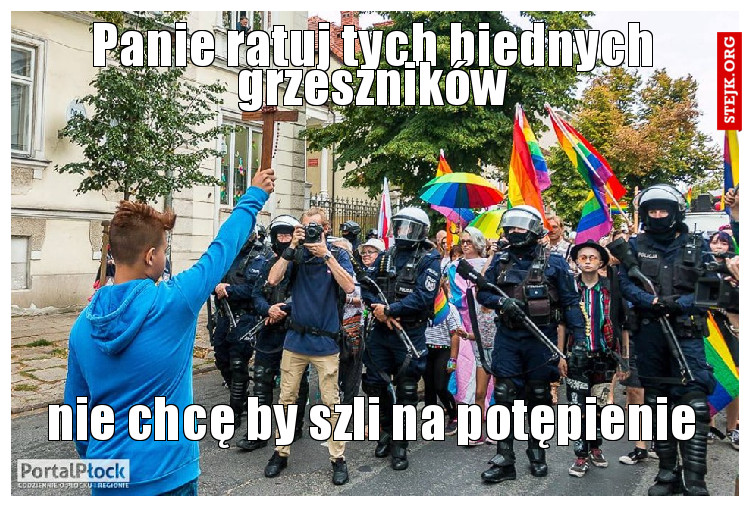 Panie ratuj tych biednych 