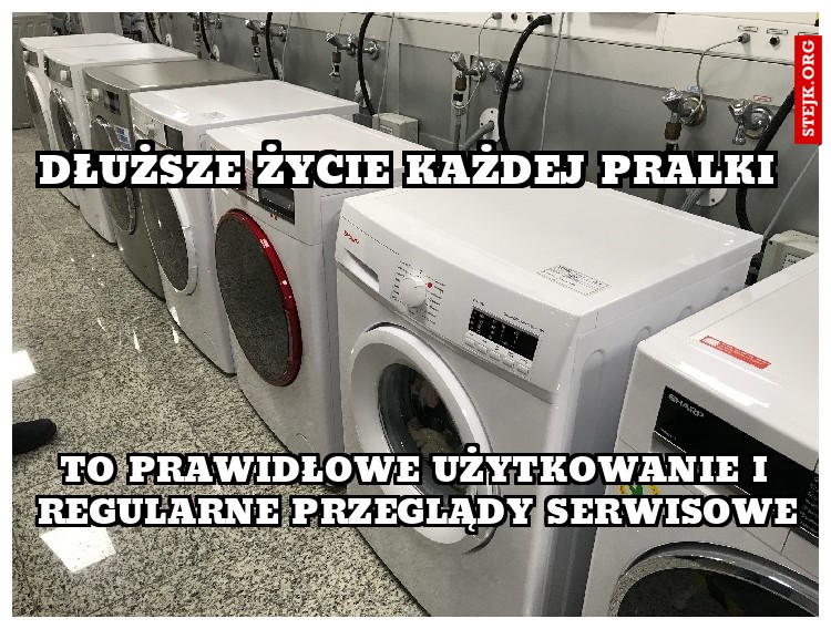 Dłuższe życie każdej pralki