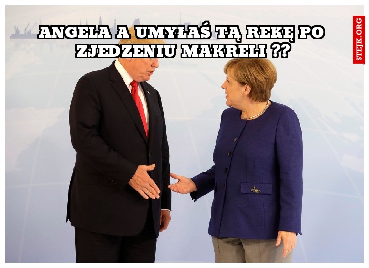 angela a umyłaś tą rekę po zjedzeniu makreli ??