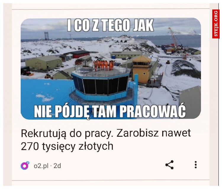 I co z tego jak