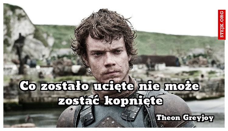 Co zostało ucięte nie może zostać kopnięte