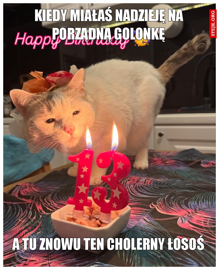 kiedy miałaś nadzieję na porządną golonkę