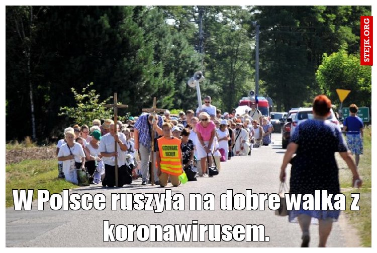 W Polsce ruszyła na dobre walka z koronawirusem.