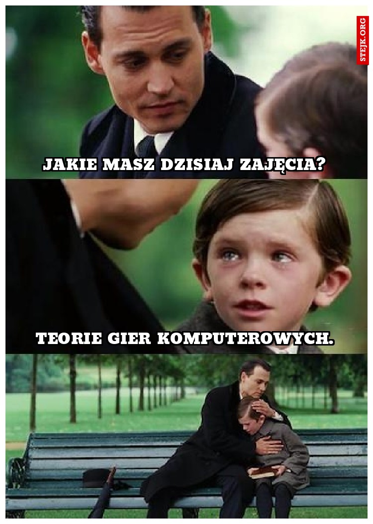 Jakie masz dzisiaj zajęcia?