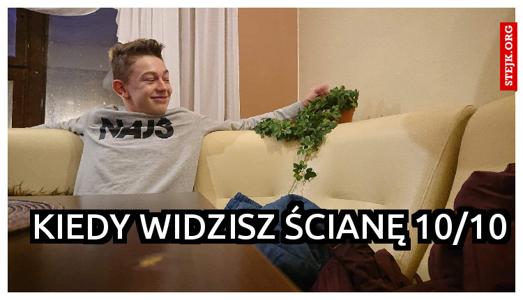 kiedy widzisz ścianę 10/10