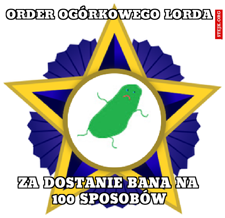 order ogórkowego lorda 