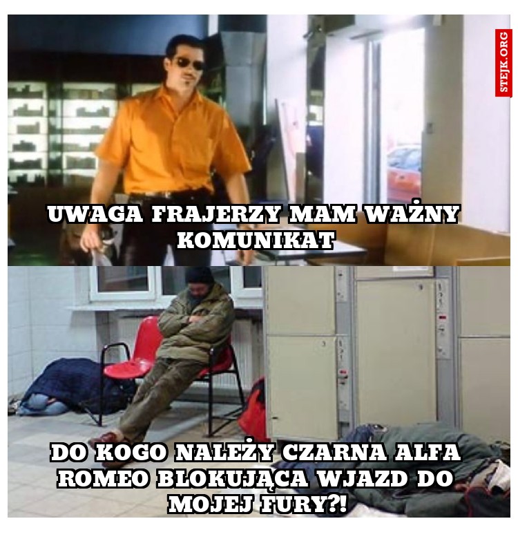 UWAGA FRAJERZY MAM WAŻNY KOMUNIKAT