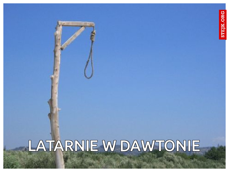 LATARNIE W DAWTONIE
