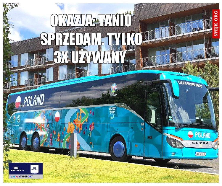 OKAZJA: Tanio sprzedam. Tylko 3x używany 