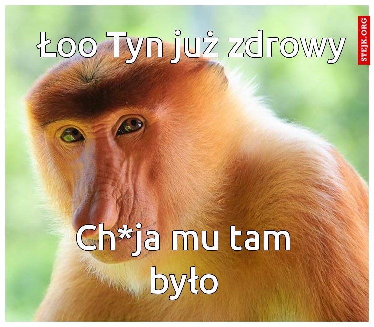 Ch*ja mu tam było