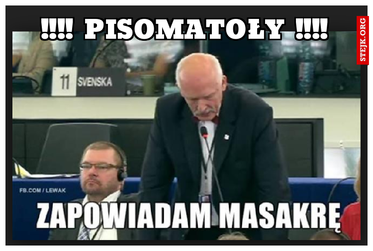 !!!! PISOMATOŁY !!!!