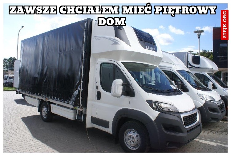 Zawsze chciałem mieć piętrowy dom 