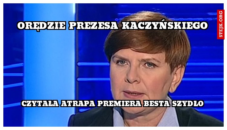 Orędzie prezesa Kaczyńskiego