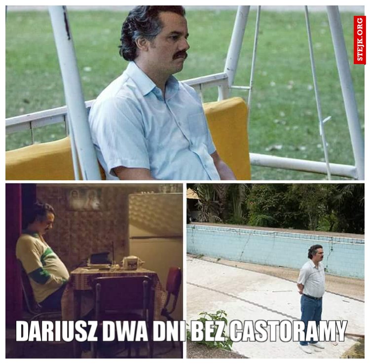 Dariusz dwa dni bez Castoramy 