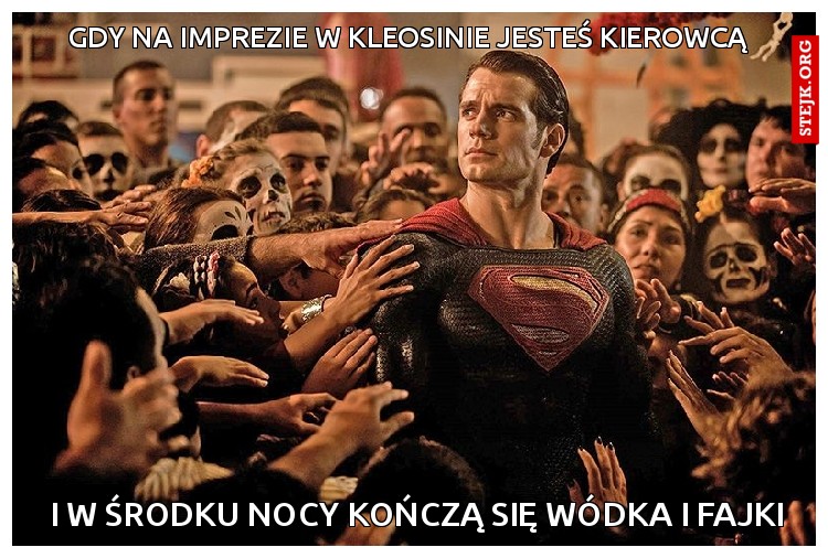 Gdy na imprezie w kleosinie jesteś kierowcą